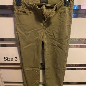 Olive Skinny Jeans